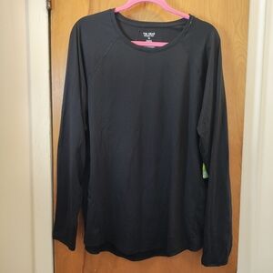 Tek Gear Women's Charcoal Long Work Out Sleeve Tee